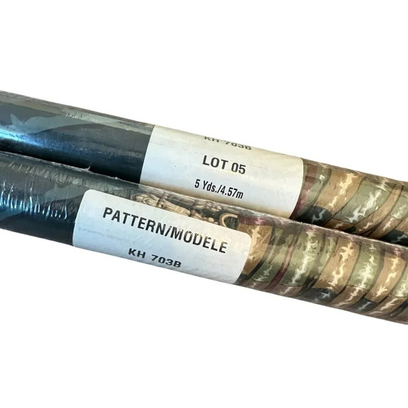 Seabrook Designs Wallpaper Vintage Regal KH 703B 5 Yards NEW SEALED - Picture 5 of 8